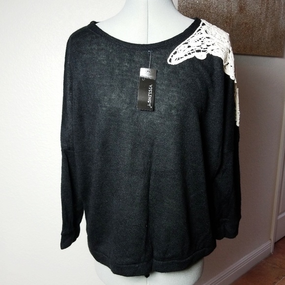 🆕️ Woman Wool Long Sleeve Sweater, Top - Picture 1 of 4